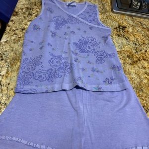 Naartjie 2 piece shorts set size 7